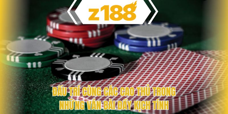 Đấu trí cùng các cao thủ trong những ván bài đầy kịch tính