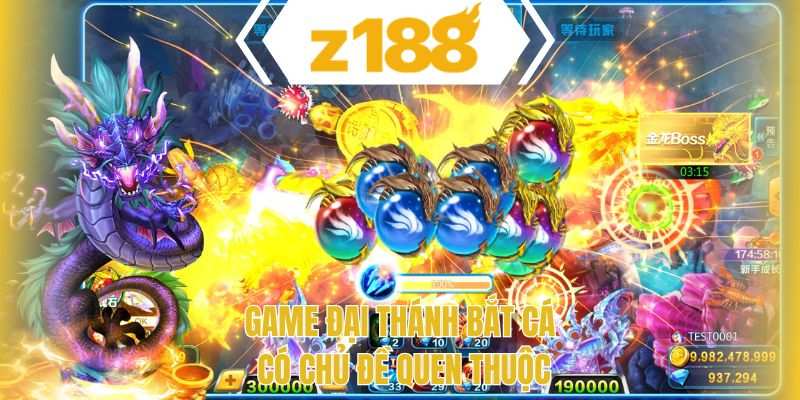 Game Đại thánh bắt cá có chủ đề quen thuộc