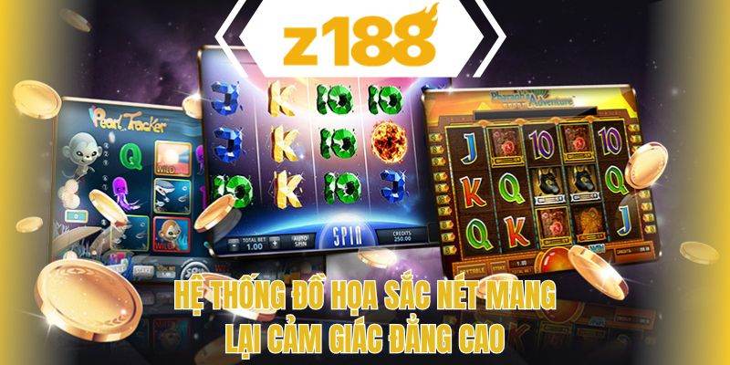 Hệ thống đồ họa sắc nét mang lại cảm giác đẳng cao